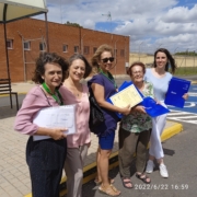 EQUIPO. Las profesionales de SAMU y la Asociación para la Reinserción Social Zaqueo.